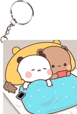 Ser Ak Bubu Dudu Keychain square shape - sqs2 Key Chain