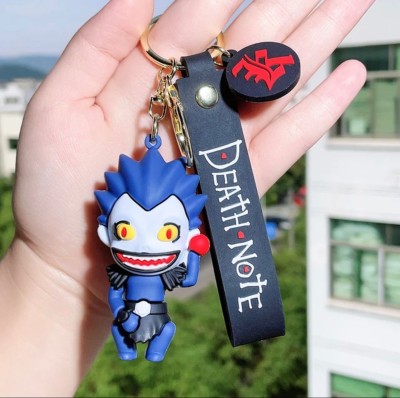 Mubco Death Note Ryuk 3D Keychain | Strap Charm & Hook |Anime PVC Cartoon Model Gift Key Chain