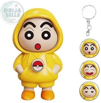 DRIJA Shinchan Face Changing Keychain Key Chain
