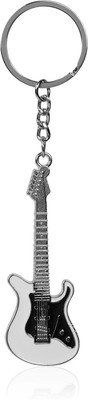 ryka collection Black& White Guitar Key Chain