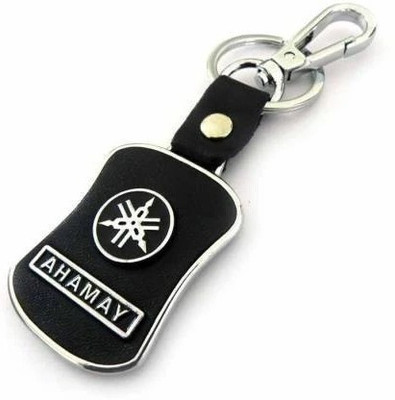 gtrp key Chain-Yamaha Bike /car Logo Leather-Metallic Locking Key Chain Key Chain