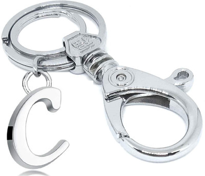 Awalkonda Alphabet Keychain Ring Hook-C Key Chain