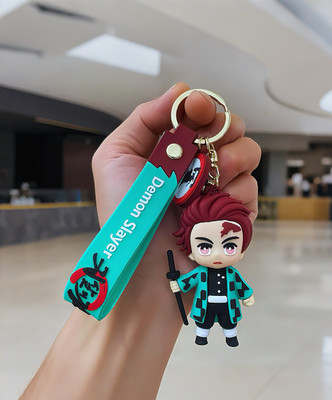 cutieclicks Demon Slayer Tanjiro Kamado Keychain Key Chain