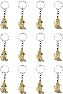 BLESSINGS Set of 12 Murugan Metal Key Chain