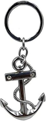 doozie gifts Captain Silver Anchor Keychain Key Chain