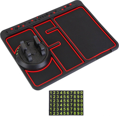 TECHGEAR Silicone Tray Mat For  NA(Black)