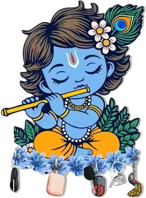 onifashion Wood Key Holder(6 Hooks)