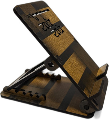 faura mobile phone stand smartphone holder for table mobile stand for video watching Wood Key Holder(5 Hooks, Brown)