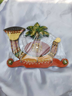Siya Creation Wood Key Holder(3 Hooks)