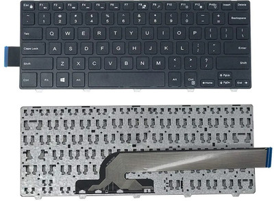 LAPOSYS Dell Inspiron 14 3000 Series 3441 3442 3443 3445 3447 3449 3451 3458 3459 Laptop Keyboard Replacement Key