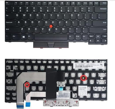 WEFLY Keyboard for Lenovo ThinkPad T470 T480 A475 A485 20L5 20L6 20HD 20HE 20JM 20JN Laptop Keyboard Replacement Key