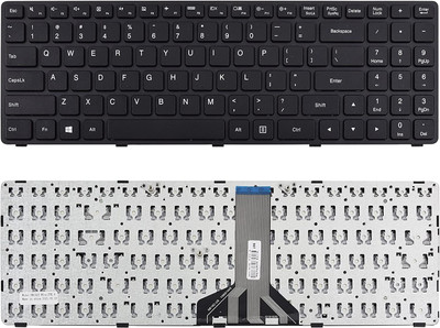 WEFLY Keyboard for Len/ovo 100-15IBD B50-50 80QQ 80QQ00E6US SN20K41553 PK1310E2A00 Laptop Keyboard Replacement Key