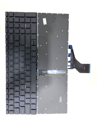 WEFLY Laptop Keyboard for Hp 15-Dk 15t-Dk000 15-Dk0007ca Backlit Name/Number: Kbd0189 Laptop Keyboard Replacement Key