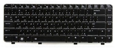 WEFLY Laptop Keyboard for Pavilion DV3-2000 NSK-H5Y01 PK1306T1D00 PK1306T2B00 Laptop Keyboard Replacement Key