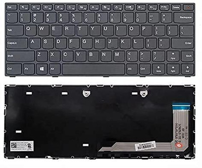 WEFLY Keyboard for Len/ovo 110-14ISK E41-10 E41-15 E41-20 E41-25 Series {with On/Off} Laptop Keyboard Replacement Key
