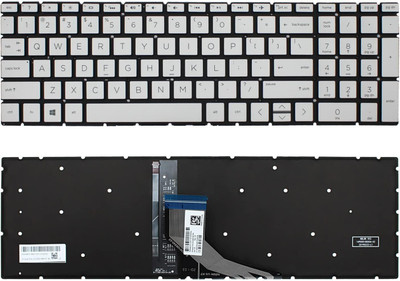 Evosyne Laptop Keyboard for HP 250 G7 255 G7 15-DA 15-DB 15-DK 15-DR with backlight Laptop Keyboard Replacement Key