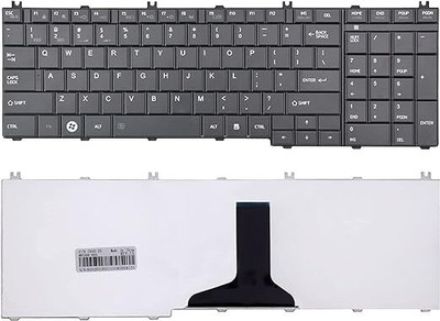 WEFLY Keyboard for Toshiba Pro C650, C665, L755 MP-09N16GB-698 PK130CK2A04 AEBL6E00020 Laptop Keyboard Replacement Key