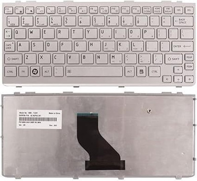 WISTAR Toshiba Mini Notebook NB200 NB255 NB300 NB305 NB505 Silver Series Laptop Keyboard Replacement Key