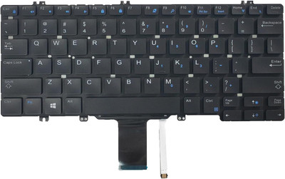 WEFLY Keyboard for Dell Latitude 5290 7280 7390 5280 5289 2-in-1 7380 7390 2-in-1 Laptop Keyboard Replacement Key