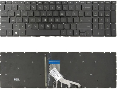 Evosyne Laptop Keyboard Compatible for HP 250 G7 255 G7 15-DA 15-DB 15-DK 15-DR Laptop Keyboard Replacement Key