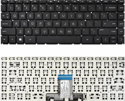 TechSonic HP Pavilion X360 14-CD Silver Laptop Keyboard Laptop Keyboard Replacement Key