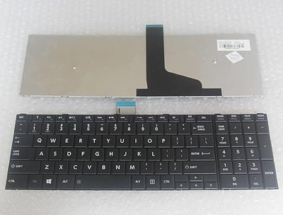 WEFLY Keyboard Compatible for Toshiba C50D C55 C55D C55T C50dt C50dt-A C55dt C55dt-a Laptop Keyboard Replacement Key