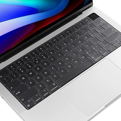 oaky M3 M2 M1 Pro/Max Chip MacBook Pro 14 inch [A2918 A2992 A2779 A2442] Laptop Keyboard Skin(Silicon Clear)