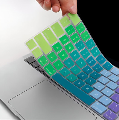 Vinayakart keyboard anti dusk protector skin for laptop HP 15.6 Keyboard Skin(Multicolor)