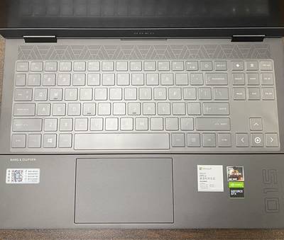 Raya TPU Keyboard Skin Cover for HP Omen 15 & HP Omen 16 gaming laptops Also Fit for HP Omen 17 laptop Keyboard Skin