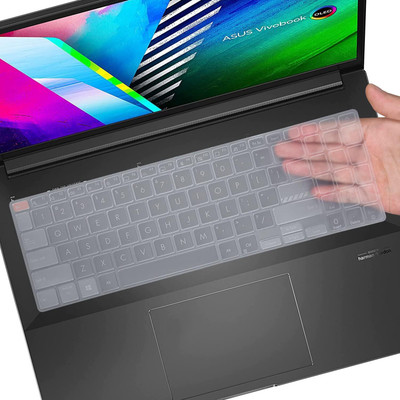 Saco Silicone Skin Keyboard Protector Cover Compatible for 2024 ASUS Vivobook 16X K3605ZC-RP587WS | K3605ZF-RP258WS| K3605ZU-RP304WS Laptop Keyboard Skin(Transparent)