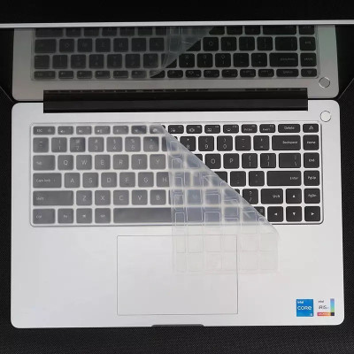 Capsa Premium Mi Notebook Ultra 3K Resolution Display 15.6 Inches Thin Light Laptop Keyboard Skin(Transaparent)