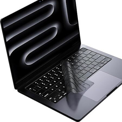 CASOSHIELD M3/M2/M1 MacBook Pro 14 Laptop Keyboard Skin(Gray)