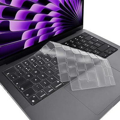 oaky OK-MB-AIR13-M3-2024-KP-TPU laptop Keyboard Skin(TPU Clear)