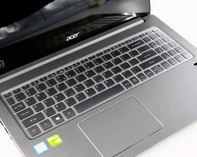 Saco Silicone Keyboard Cover for Acer Aspire 5 A515-56(53Y6) Thin and Light 15.6 Inch Laptop (2022) Keyboard Skin