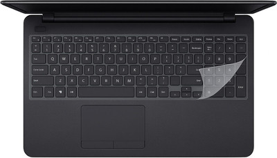 Wrixty (Keyboard Skin) Keyboard Cover for 15.6 Inch - Black Laptop Keyboard Skin(Transparent)