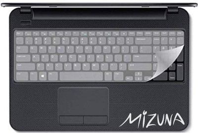 Wrixty Silicone Keyboard Protector Keyguard Skin cover For 15.6 Inches All Laptops Laptop Keyboard Skin(Transparent)