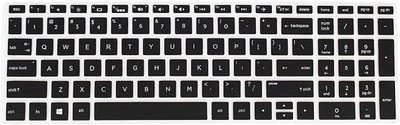 Capsa Black,Chiclet Keyboard Skin Laptop Keyboard Skin(Black)