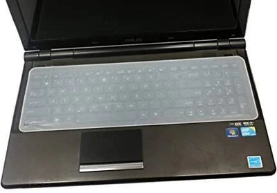 Wrixty 15.6 inch, Laptop Keyboard Silicon Cover, Laptop keypad Cover, Dust Protector-34 Laptop Keyboard Skin(Transparent)