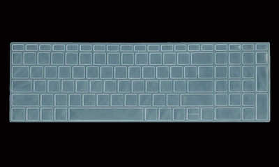 sohil Silicone Keyboard Protector Skin for 15.6-inch Laptop Laptop Keyboard Skin(Transparent)