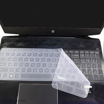RAYA Silicone Keyboard Cover for HP Pavilion 15 (15-dk 15-ec) Series Gaming Laptops HP Pavilion 15 (15s-du 15s-fq 15s-eq 15s-fr) Series laptop Keyboard Skin(Transparent)