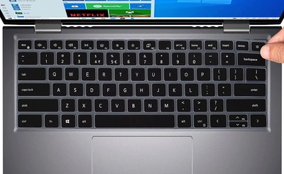 Saco Dustproof Keyboard Skin for Dell Inspiron 16 5620 5625 7620 Keyboard Skin(Black)