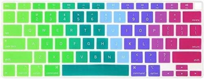 VISHAL Best Keyboard skin for Laptop and Laptop Keyboard Model A2179, A2337 Ultra Thin Keyboard Cover Skin Waterproof Dust-Proof Keyboard Skin(Rainbow)