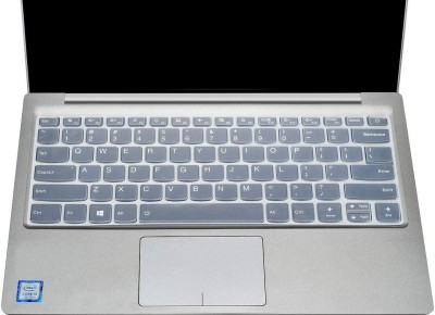 Saco Silicone Keyboard Cover Skin for 14 Inch Laptop Lenovo IdeaPad Flex 5 14IAU7 82R7006HIN 14 inch Laptop Keyboard Skin(Transparent)
