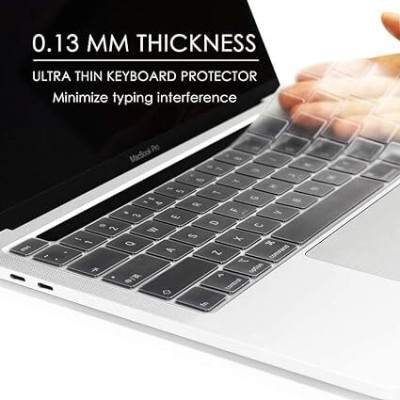 oaky OK-MSI-GS65-KP-TPU MacBook Pro 16 Inch 2019-2020 Release Model A2141 for MacBook Pro 16 Inch Keyboard Skin(TPU Clear)