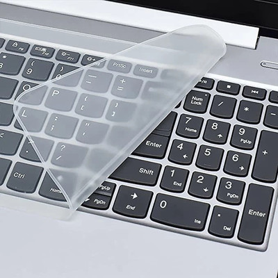 VISHAL KEYWORD SKIN GUARD LAPTOP Keyboard Skin(TRANSPARENT)