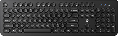 HP AB3D4AA#ACJ/ K270 Bluetooth Standard Laptop Keyboard Compatible with Desktop, Laptop, Mac(Black)