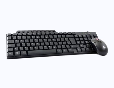 ZEB JUDWA 555 COMBO Wired USB Desktop Keyboard(Black)