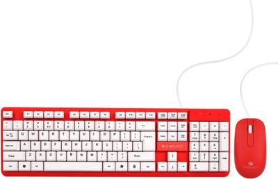 ZEBRONICS Zeb- Judwaa 541 USB Keyboard and Mouse combo with 1200 DPI and Matte finish Combo Set
