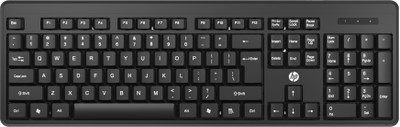 HP K160 Wireless Desktop Keyboard(Black)