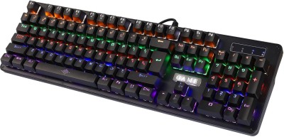 microware K-30 Wired USB Gaming Keyboard(Black)